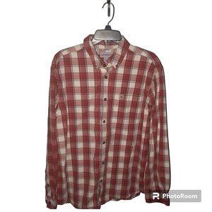 EUC Carhartt Men’s Long Sleeve Button Down Shirt Large